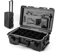 Garvee Funda protectora, impermeable, resistente al polvo y a los impactos, caja seca para buceo y fotografía al aire libre, Black, 22”x14”x9”, Portátil