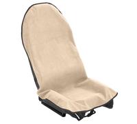 Garvee - Funda universal para asiento de coche delantero para coche, furgoneta, deporte, playa, senderismo, compatible con varios vehículos, color beige