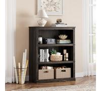 Garvee Librería Moderna De Madera De 5 Niveles - Estantería Independiente Abierta con Amplio Espacio De Almacenamiento - Estilo Rústico - Ideal para Salón, Dormitorio u Oficina - Independiente