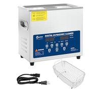 Garvee Limpiador Ultrasónico 30L 40kHz 60W, Máquina de Limpieza por Ultrasonidos en Acero Inoxidable 304, Panel Digital con Temporizador Ajustable 0-30 Min y Cesta para Joyas, Relojes, Gafas y Dental