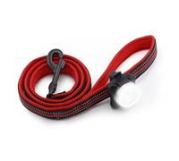 Garvee Luz LED de Seguridad para Perros Recargable USB, Luz Blanca con 4 Modos de Iluminación, Cuerpo de Aleación de Aluminio y Plástico para Collar, Arnés y Correa, Accesorio para Paseo Nocturno, Bla
