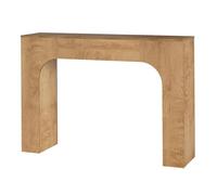 Garvee Mesa Consola Estrecha Estilo Farmhouse de 120 cm para Entrada, Pasillo o detrás del sofá - Madera Roble - Diseño Largo y Delgado para salón y apartamento - Color Roble Anual 1.2m
