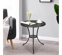 Garvee Mesa De Comedor para Jardín Exterior - Diseño Resistente y Elegante Patio y Césped - Ideal para Reuniones Al Aire Libre