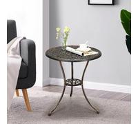 Garvee Mesa De Comedor para Jardín Exterior - Diseño Resistente y Elegante Patio y Césped - Ideal para Reuniones Al Aire Libre