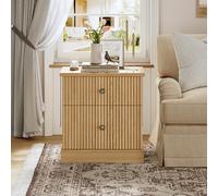 Garvee Mesita De Noche con Cajón para Dormitorio - Estilo Moderno y Funcional - Almacenamiento Adicional - Ideal para Cualquier Decoración