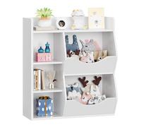 Garvee Organizador De Juguetes, Estantería Infantil De Madera - 81.5 cm Largo x 38.5 cm Ancho x 91.5 cm Alto | Mueble De Almacenaje para Niños, Sala De Juegos, Habitación Infantil