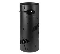 Garvee Organizador De Paraguas De Metal con Diseño Perforado, Soporte Vertical para Entrada, Almacenamiento De Paraguas para Hogar y Oficina