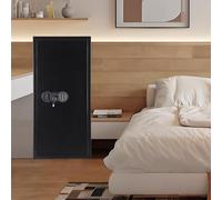 Garvee - Pintura de pared segura - Acero resistente, ignífugo y resistente al agua - Doble llave y bloqueo digital - Ideal plata, joyas, documentos, pasaportes, tamaño FD-2535HC 800×380×310mm