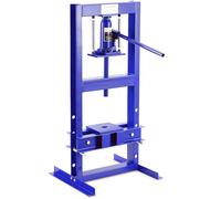 Garvee Prensa hidráulica 6 T, prensa hidráulica de la tienda, prensa hidráulica de mesa H-frame con 2 placas de prensa, prensa de compras para pisos de garaje, altura de mesa de trabajo ajustable