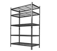 Garvee Rack 5 Niveles 2200lb - Acero Ajustable, Antióxido.