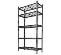 Garvee Rack 5 Niveles 2200lb - Acero Ajustable, Antióxido.