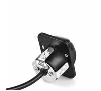 Garvee Seguridad Ángulo Muerto Reforzado - Cámara lateral HD para Coche, CCD Color - Gran Angular 170°, Visión Nocturna, Impermeable IP67, Instalación Fácil - Compatible Universal, Pantalla a Color