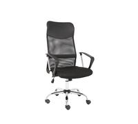 Garvee Silla de Oficina ergonómica de Malla Alta - Respaldo Ajustable con Soporte Lumbar y reposacabezas - Base giratoria, función reclinable 90°-120°, Transpirable con reposabrazos - Ideal para