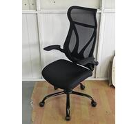Garvee Silla Ergonómica De Oficina con Respaldo De Malla - Ajuste Lumbar, Altura y Reposabrazos - para Teletrabajo y Escritorio En Casa, Color Negro