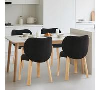 Garvee Sillón Moderno con Acento para Tocador, Tapizado Suave y Liso, Respaldo Cómodo y Elegante, Ideal para Dormitorio, Sala De Estar, Oficina En Casa y Tocador