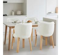 Garvee Sillón Moderno De Mediados De Siglo con Respaldo En Forma De Corazón - Tapizado Suave y Cómodo - Estructura Robusta De Madera y Metal En Colores Resistentes