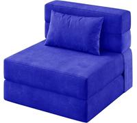 Garvee Sofá Cama Plegable 4 En 1 - Loveseat Convertible con Colchón De Espuma Viscoelástica y Cojín - Tapizado En Pana - Ideal para Salón, Dormitorio, Oficina o Apartamentos Pequeños
