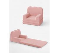 Garvee Sofá Infantil 2 En 1 Convertible - Sillón Plegable De Espuma Suave y Felpa, Cómodo y Seguro - Portátil, Ideal para Dormitorio Infantil, Sala De Juegos o Guardería, Regalo De Cumpleaños