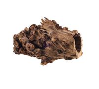 Garvee Tronco Hueco de Madera Natural para Acuario - Adorno Saludable para Pescados, Reptiles, Lagartos, Tortugas, Camarones - Escondite decorativo para animales pequeños - Color: como se muestra