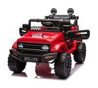 GarveeHome 12V Coche Eléctrico para Niños,Quad Eléctrico para Niños con Suspensión De Muelle con Mando a Distancia, Luces LED, Bluetooth, 3 Velocidades