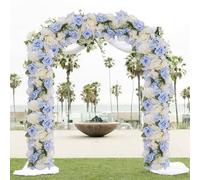 GarveeHome 6 guirnaldas de Flores Artificiales, 50 x 20 cm, Guirnalda de Flores, Guirnalda Decorativa, Flores Artificiales, guirnaldas de Rosas, Enredaderas de Flores, para Bodas, decoración de Mesa