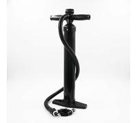 GarveeHome Bomba Manual Doble acción con manómetro - Alta presión 1,8 Bar (26 PSI) - 6 boquillas Incluidas - Inflador portátil Ideal para Apoyo, Kayaks, colchones, Tiendas y Camping - Color: HT-112A