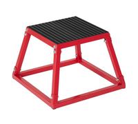 GarveeHome | Caja Pliométrica De Acero Para Entrenamiento De Fuerza | Plataforma De Salto Antideslizante 500 Libras | Fitness En Casa y Gimnasio Profesional | 12 18 24 30 Pulgadas