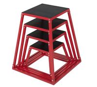 GarveeHome | Caja Pliométrica De Acero Para Entrenamiento De Fuerza | Plataforma De Salto Antideslizante 500 Libras | Fitness En Casa y Gimnasio Profesional | 12 18 24 30 Pulgadas