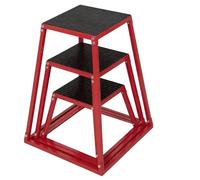 GarveeHome | Caja Pliométrica De Acero Para Entrenamiento De Fuerza | Plataforma De Salto Antideslizante 500 Libras | Fitness En Casa y Gimnasio Profesional | 12 18 24 30 Pulgadas