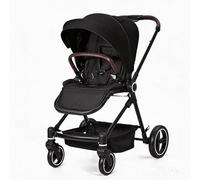 GarveeHome Cochecito de bebé para sentarse y reclinarse, ajustable - Cesta de almacenaje grande - Arnés de 5 puntos - Hasta 22 kg - Tejado protector UPF 50+ - baby stroller para todo terreno