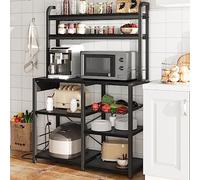 GarveeHome Estantería Cocina con Enchufes - Soporte Microondas 6 Niveles