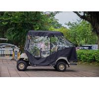 GarveeHome Funda Protectora para Carrito de Golf, Tela Oxford 600D+PVC, 4 plazas, Impermeable, Resistente al Viento