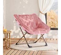GarveeHome Silla Plegable Cúpula Adultos Piel Sintética - 136kg Rojo