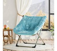 GarveeHome Silla Plegable Cúpula Adultos Piel Sintética - 136kg Verde
