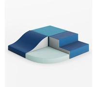 GarveeLife 6 Bloques de construcción de Espuma para niños para Escalar, Piel sintética Suave, Bloques de construcción Gigantes, Bloques de construcción Gigantes, Bloques de Escalada