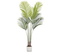 GarveeLife Árbol de Palma Artificial de Areca | Planta Artificial 100/120/125/130 cm | Palmera Artificial | Planta Artificial Grande como Real para Salón y Oficina