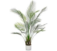 GarveeLife Árbol de Palma Artificial de Areca | Planta Artificial 100/120/125/130 cm | Palmera Artificial | Planta Artificial Grande como Real para Salón y Oficina
