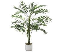 GarveeLife Árbol de Palma Artificial de Areca | Planta Artificial 100/120/125/130 cm | Palmera Artificial | Planta Artificial Grande como Real para Salón y Oficina