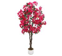 GarveeLife Planta Artificial Bouganvillas Árbol Buganvillas Artificiales Resistente al Invierno Planta 120 cm/150 cm Flores Árbol Artificial En Maceta