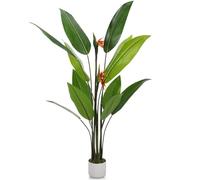 GarveeLife Planta Artificial de Interior en Maceta, 110/115/120/145 cm, Plantas Artificiales para el hogar, Oficina, jardín, balcón, Regalo