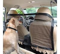 GarveeLife Red de separación para Perros, 115 x 62 cm, Sistema de retención de Mascotas para el Asiento Trasero, Red de separación de Seguridad para la mayoría de Camiones, SUV y sedanes