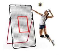 GarveeLife Red de Voleibol, 213 x 121 cm. Red de Rebote Ajustable con Zona de Rebote para Voleibol, Lacrosse, béisbol y Entrenamiento de Voleibol en jardín, Patio y para Ejercicios Deportivos.