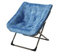 GarveeLife - Silla supletoria, Silla de Piel sintética, Silla de salón con Patas de Metal para salón, Dormitorio, tocador