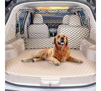 GarveeMore - Barrera de Coche para Perro, Red de Coche para Perro, Red de separación para Mascotas, Barrera de Seguridad práctica para Maletero de Coche, 120 x 70 cm