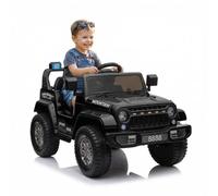 GarveeMore Coche eléctrico Infantil 12V con Control Remoto, 2 Motores de 35W, 3 velocidades, Luces LED, Reproductor de música inalámbrico, bocina, cinturón de Seguridad, Regalo para niños y niñas,