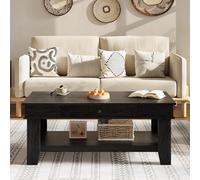 GarveeMore Mesa de Centro MDF J3 con un Solo cajón, Mesa Auxiliar y Baja para salón, diseño Compacto y Funcional, Ideal como Mesa de Centro pequeña para salón, Durabilidad