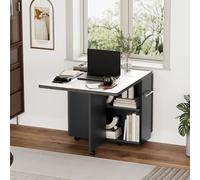 GarveeMore Mesa Plegable De 1 PB - Mesa De Comedor Plegable y Compacta, Ideal para Espacios Pequeños, Fácil De Transportar y Guardar, Duradera y Estable, Uso En Hogar y Oficina