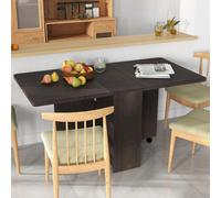 GarveeMore Mesa Plegable De 1 PB - Mesa De Comedor Plegable y Compacta, Ideal para Espacios Pequeños, Fácil De Transportar y Guardar, Duradera y Estable, Uso En Hogar y Oficina