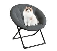 GarveeMore Silla Plegable Tipo Flor para Adultos, Sillón Grande y Cómodo con Cojín De Algodón y Estructura Metálica, Ideal para Dormitorio