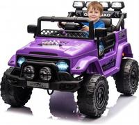 GarveeTech Coche eléctrico Infantil de 12 V con Mando a Distancia, 3 velocidades, música, Luces LED, claxon, inalámbrico, Ruedas Anchas, Amortiguador de Golpes, vehículo eléctrico para niños a Partir